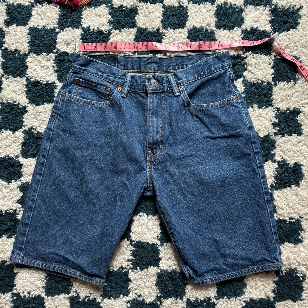 Classic Blue Denim Shorts